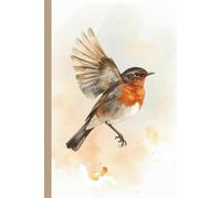Blank Journal Notebook A5: Plain Sketch Book for Women Men | Hardcover or Softcover | Unlined Journaling for Work, Writing & Sketching | 6 inches x 9 inches (Robin Bird)