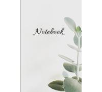 Blank Lined Journal | Green Composition Notebook - Wide Ruled