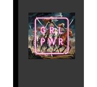 Blank Lined Notebook: Girl Power Notebook Journal for Girls, Teens, Women | 7.5 x 9.25" | 110 Pages | College Ruled