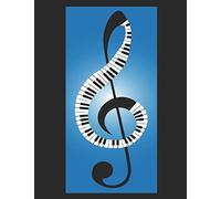 Blank Music Manuscript Book: 120 pages of music manuscript paper. Each page containing 12 staves 8.5" x 11"