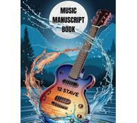 Blank Music Manuscript Book with 100 pages
