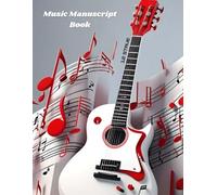 Blank Music Manuscript Book with 100 pages