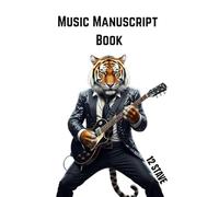 Blank Music Manuscript Book with 12 stave-100 pages