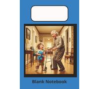 BLANK Notebook for Seniors: Everyday Notes and Reminders on 100 wide-lined pages, 6 X 9 inches