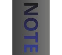Blank Notebook - Minimalist Unlined Notebook for Writing and Sketching: Space for Your Thoughts, Plans, and Ideas