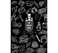 Blank Recipe Book to Write in Your Own Recipes: Record your favorite recipes| Cookbook Recipe Journal of 120 pages| Black and Grey theme