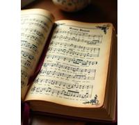 Blank Sheet Music for Writing Melodies, Harmonies, and Rhythms