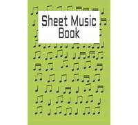 Blank Sheet Music Notebook: Music Manuscript Paper / White Blank Sheet Music / Notebook for Musicians / Staff Paper / Composition Books Gifts * Small * 12 Stave * 100 pages