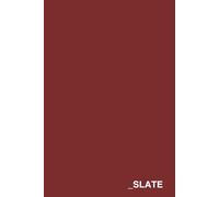 Blank Slate: Minimalist Lined Journal for Writing and Reflection: A 6x9 softcover notebook for mindfulness, notes, and daily journaling (Red Cover)