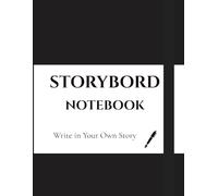 Blank Storyboard Sketchbook Comic Strip & Video Planner: 8.5 x 11 Template Book for Drawing Cartoons, Movies, and Visual Scripting - 120 Pages