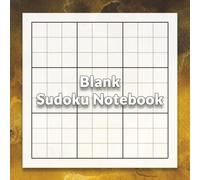 Blank Sudoku Notebook: Blank Sudoku Grids Large Print | 9x9 Grids, 100 pages, 1 Big blank Sudoku grid per page, 8.5x8.5", Bold black lines separating the 9 square 3x3 boxes, White paper