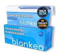 Blankea Polvo Blanqueador Dental Profesional - Pasta de Dientes Blanqueante - Blanqueamiento Dental en Casa - Elimina las Manchas de Café, Té, Vino, Sarro y Placa Dental (40 g (1 caja))