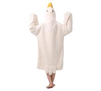 Blanket Hoodie, Oversized Geese Inspired Wearable Blanket with Plush Warm Design, Comfortable Pajamas for Men, Women, and Teens, Perfect for Homebodies, Movie Nights, Studying