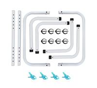 Blanket Lifter, Adjustable Carbon Steel Blankets Lifting Aid, Beds Sheet Riser Tool, Blanket Comforts Frame for Hospital Bed, Women Men Seniors Teens Family Use, 17,13 x 16,14 x 25,59 x 33,27 pulgadas