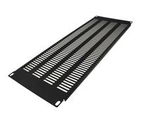 Blanking Placa Extra Vented 4U para Comms Datos Gabinete Estante 19 Inch Negro [4U Extra Vented]