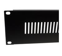 Blanking Placa Vented 2U para Comms Datos Gabinete Estante 19 Inch Negro [2U Vented]
