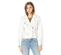 [BLANKNYC] Chaqueta para mujer, Blanco, Large