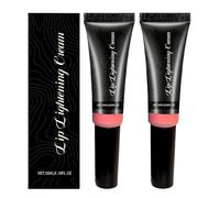 Blanqueamiento de labios para labios oscuros, 10 ml bálsamo labial blanqueador para fumadores y no fumadores, alivia la decoloración de los labios con alfaarbutina y extracto de regaliz, hidratación
