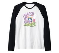 Blanqueo Mi Hedor Arrugas Mordaza Humor Chistes inapropiados Camiseta Manga Raglan