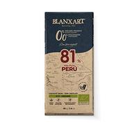 Blanxart Perú 81% Cacao Sin Azúcar y Edulcorante Bar