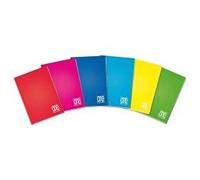 Blasetti - 10 Maxi cuadernos PPL One Color con Jolly Page. Papel de 80gr, 80 páginas + contraportada, portada de polipropileno - Rayado 0Q, cuadrícula 2°-3° de primaria, 5 mm