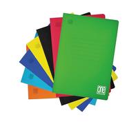 Blasetti - 10 Maxi cuadernos PPL One Color con Jolly Page. Papel de 80gr, 80 páginas + contraportada, portada de polipropileno - Rayado 0B - líneas con márgenes 3° de primaria