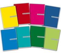 Blasetti 4247 Colorclub Blasetti - Cuadernos A5, con cuadrícula, 80 g, FF 20 + 1, paquete de 10