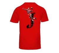 Blasfemus Camiseta de hombre The Last Dance - J 23 Campeones de baloncesto NBA, rojo, S