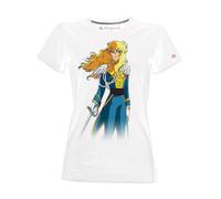 Blasfemus Camiseta Lady Oscar Dibujos años 80 blanco XL