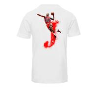 Blasfemus Camiseta para hombre The Last Dance - J 23 Campeones de baloncesto de la NBA, Color blanco., S