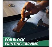 BLASHRD 1 Uds. Gancho de Banco Placa de Entintado de Metal LinóLeo Bloque de ImpresióN Parada Placa de Tinta Bloque Suministros de ImpresióN para Bloque