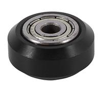 BLASHRD 20 Piezas/Ranura Pom Poleas de Rueda de PláStico Rodamientos de Bolas 625ZZ Piezas de Impresora 3D Engranaje de Rueda Loca Redonda Parte de Encaje V Accesorios de la Impresora 3D