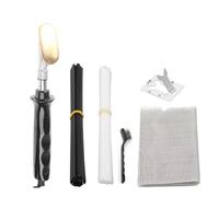 BLASHRD 50W ReparacióN de Parachoques de Coche Soldador EléCtrico Kit de Soldadura de PláStico Planchado de Herramienta de Alisado CinturóN PP Stick Enchufe de la UE