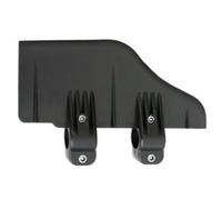 BLASHRD Abrazaderas de Timón en el Kit de Timón. Compatible con Accesorios de Motor de Canoa, Kayak o Pesca de Arrastre de Empuje de 24 A 55 Pulgadas.