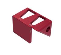 BLASHRD Buscador Central de 45/90 Grados, Plantilla Cuadrada de de para CarpinteríA, Regla de Trazado Central de Aluminio, Indicador de Marcado Multifuncional