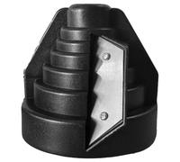 BLASHRD Desbarbador de PVC de 20-63 mm, Herramienta de Biselado de PVC, Desbarbador Cónico para Tuberías de Plástico, Cortador de Tuberías Rápido y Eficiente. A