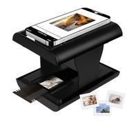 BLASHRD Escáner de Diapositivas y Películas Móviles, Escáner de Diapositivas y Negativos de 35mm con Retroiluminación LED para OldFilm A JPG, Edición de Soporte