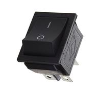 BLASHRD Interruptor Basculante CA 250V 16A 4 Pin ON/OFF I/O 2 Posicion DPST 28x21mm