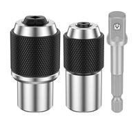 BLASHRD Juego de 2 Vasos para Grifos, Herramienta de Extracción con Mordazas Ajustables, Vasos para Grifos Accionamiento y Versátil, Vasos para Grifos de Accionamiento 3/8 Pulgadas