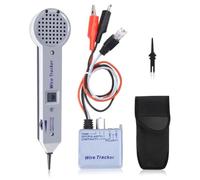 BLASHRD Kit de Generador de Tonos, Probador de Circuitos de Trazador de Cables, Kit de Tono y Sonda, Probador de Cables 200EP, para Intercalación de Cables de Red
