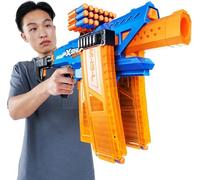 zuru Pistola X-Shot Insanity Clip motorizada con 3 Cargadores y 72 Dardos 80 x 40 cm