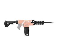 Blasterparts - Kit de cuerpo M416 - Kit de actualización de mod para NERF N-Strike Elite Phoenix CS-6 y Stryfe - Set de 12 piezas - negro - Blaster Modding & Accesorios