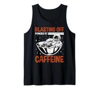 Blasting Off con cafeína Space Coffee Camiseta sin Mangas