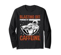 Blasting Off con cafeína Space Coffee Manga Larga