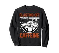 Blasting Off con cafeína Space Coffee Sudadera