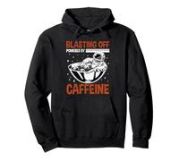 Blasting Off con cafeína Space Coffee Sudadera con Capucha