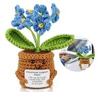 Blau Vergiss Mein Nicht Ornathy Schrottwichteln Geschenke Lustig Emotional Support Veggies Blume du Hast es Gewafft Geschenk Genesungsgeschenke Frau Trostspender Blumengeschenk Kopf hoch Geschenk