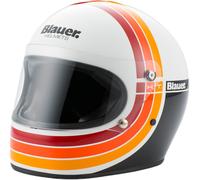 Blauer 80's 06 Casco, blanco, tamaño S para Hombres