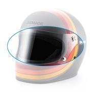 Blauer 80's Visera, transparente