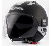 Blauer Bet HT Casco Jet (Black/White,L (58/60))